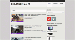 Desktop Screenshot of fragtheplanet.com